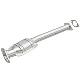 MagnaFlow direct-fit catalytic converter fits 2000-2002 Mercury Cougar, 1998-2000 Ford Contour, and more, this and 2000-2002 Mercury Cougar stainless steel Federal EPA compliant OB