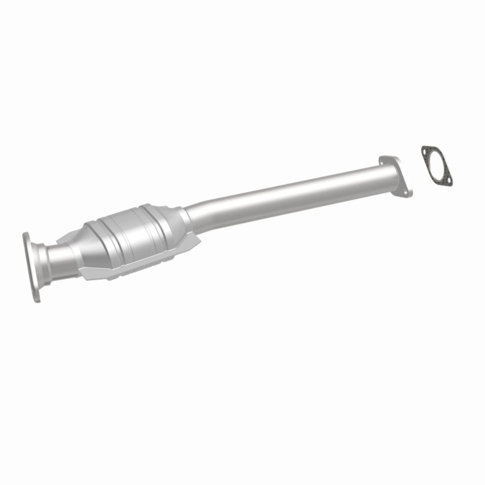 MagnaFlow direct-fit catalytic converter fits 2000-2002 Mercury Cougar, 1998-2000 Ford Contour, and more, this and 2000-2002 Mercury Cougar stainless steel Federal EPA compliant OB