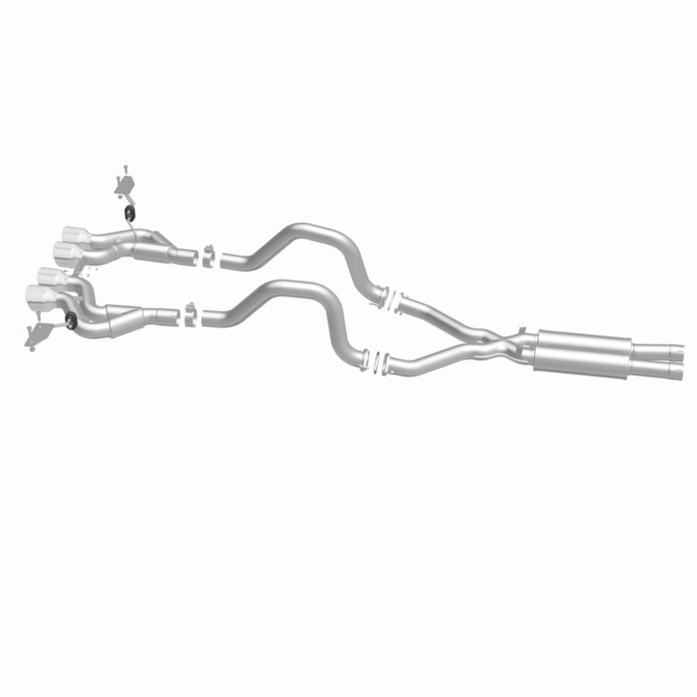 MagnaFlow cat-back exhaust system for 2000-2004 Chevy Corvette stainless steel polished 15281