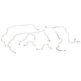 Front Brake Line Kit for 2000-2004 Honda Insight ABS stainless steel