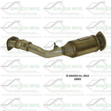 t 2000-2004 Toyota Tacoma Catalytic Converter 18003 Davico Mfg