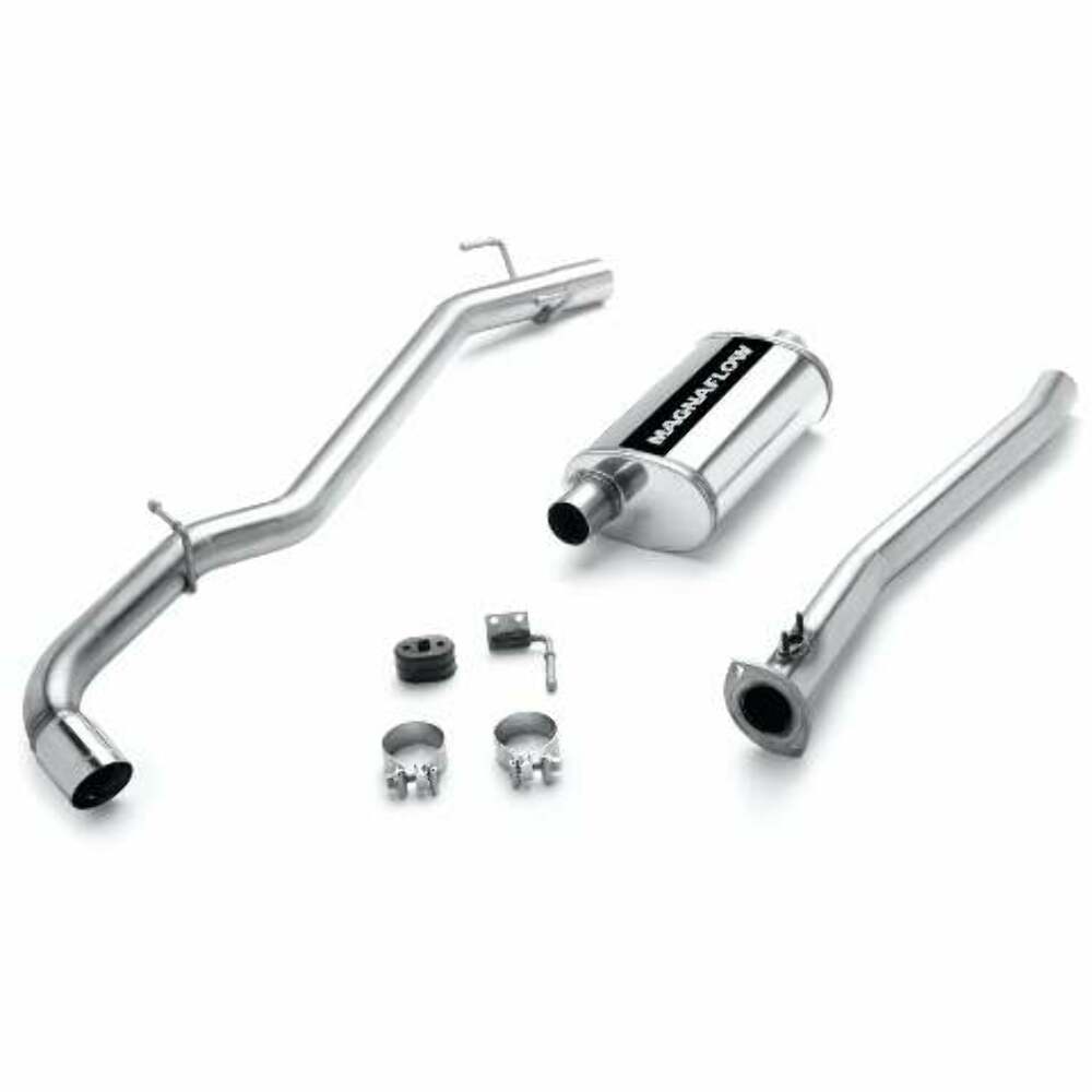 MagnaFlow cat-back exhaust system for 2000-2004 Toyota Tacoma stainless steel polished 15811