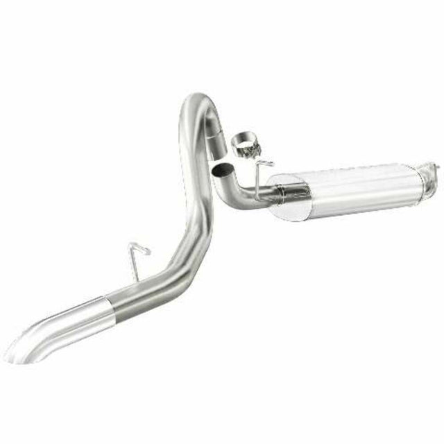 MagnaFlow cat-back exhaust system for 2004-2006 Jeep Wrangler stainless steel polished 15855