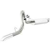 MagnaFlow cat-back exhaust system for 2004-2006 Jeep Wrangler stainless steel polished 15855
