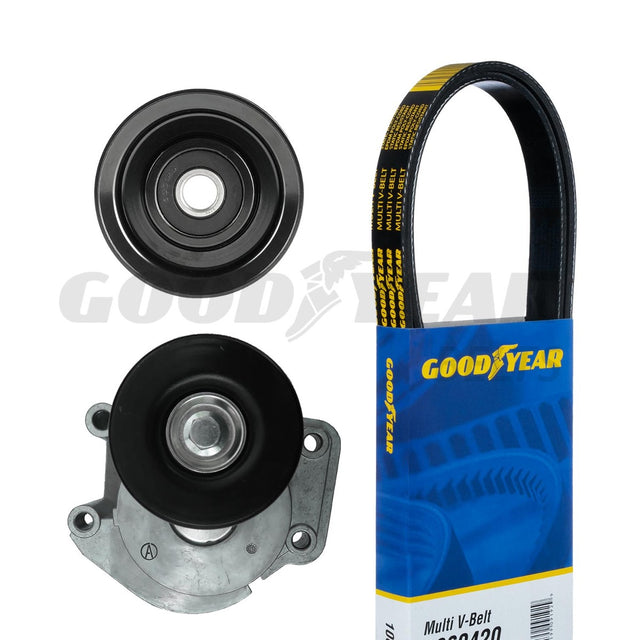t 2000-2006 Toyota Tundra Serpentine Belt Drive Component Kit Goodyear 3232 Good Year Belts