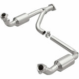 MagnaFlow direct-fit catalytic converter fits 1999-2000 Chevrolet Tahoe, 1997-2000 GMC Yukon, and additional vehicles. Hardware is included to eliminate the hassle of working with 