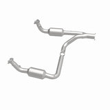 MagnaFlow direct-fit catalytic converter fits 1999-2000 Chevrolet Tahoe, 1997-2000 GMC Yukon, and additional vehicles. Hardware is included to eliminate the hassle of working with 