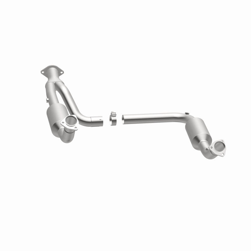 MagnaFlow direct-fit catalytic converter fits 1999-2000 Chevrolet Tahoe, 1997-2000 GMC Yukon, and additional vehicles. Hardware is included to eliminate the hassle of working with 