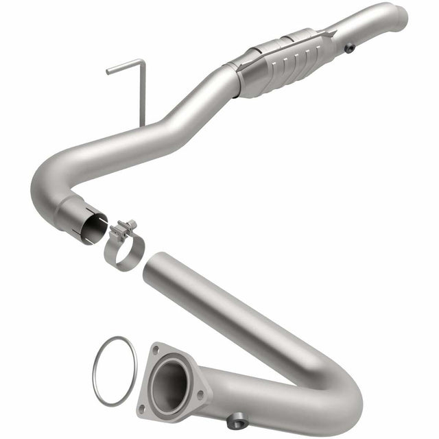 MagnaFlow direct-fit catalytic converter for 2001-2003 Chevy Silverado 2500 6.0L stainless steel CARB compliant 4451647