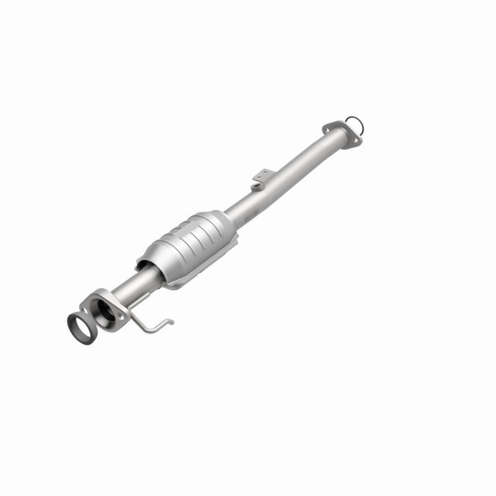MagnaFlow direct-fit catalytic converter fits 2000-2001 2000 Chevrolet Tracker and Suzuki Vitara, this and 2000 Chevy Tracker 1.6L stainless steel CARB compliant 441020