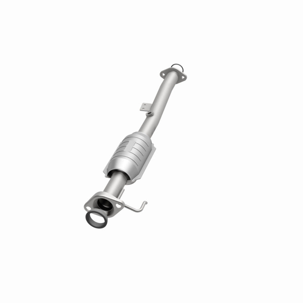 MagnaFlow direct-fit catalytic converter fits 2000-2001 2000 Chevrolet Tracker and Suzuki Vitara, this and 2000 Chevy Tracker 1.6L stainless steel CARB compliant 441020