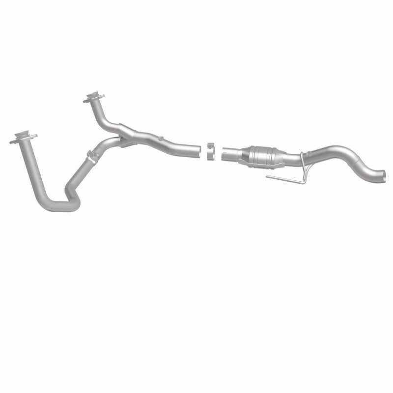 MagnaFlow direct-fit catalytic converter fits 2000 Dodge Dakota 5.9L stainless steel CARB compliant 4451621