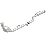 MagnaFlow direct-fit catalytic converter fits 2000 Mercedes-Benz S500, 2000 Mercedes-Benz S430, and more, this and 2000 Mercedes CL500 5.0L stainless steel CARB compliant 444314