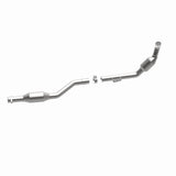 MagnaFlow direct-fit catalytic converter fits 2000 Mercedes-Benz S500, 2000 Mercedes-Benz S430, and more, this and 2000 Mercedes CL500 5.0L stainless steel CARB compliant 444314