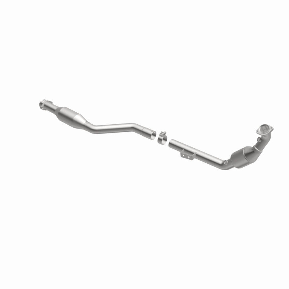 MagnaFlow direct-fit catalytic converter fits 2000 Mercedes-Benz S500, 2000 Mercedes-Benz S430, and more, this and 2000 Mercedes CL500 5.0L stainless steel CARB compliant 444314