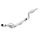 MagnaFlow direct-fit catalytic converter fits 2000 Mercedes-Benz S500, 2000 Mercedes-Benz S430, and more, this and 2000 Mercedes CL500 5.0L stainless steel CARB compliant 444315