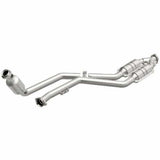 MagnaFlow direct-fit catalytic converter fits 2000 Mercedes-Benz CLK320 3.2L and 2000 Mercedes CLK320 3.2L stainless steel CARB compliant 444059