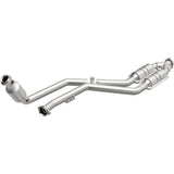 MagnaFlow direct-fit catalytic converter fits 2000 Mercedes-Benz CLK320 3.2L and 2000 Mercedes CLK320 3.2L stainless steel CARB compliant 444059