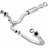 MagnaFlow direct-fit catalytic converter fits 2000-2002 2000 Chevrolet S10, GMC Sonoma, and additional vehicles and 2000 GM S10/Sanoma 4.3L stainless steel CARB compliant 447249