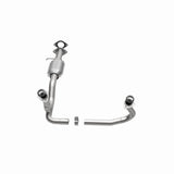 MagnaFlow direct-fit catalytic converter fits 2000-2002 2000 Chevrolet S10, GMC Sonoma, and additional vehicles and 2000 GM S10/Sanoma 4.3L stainless steel CARB compliant 447249