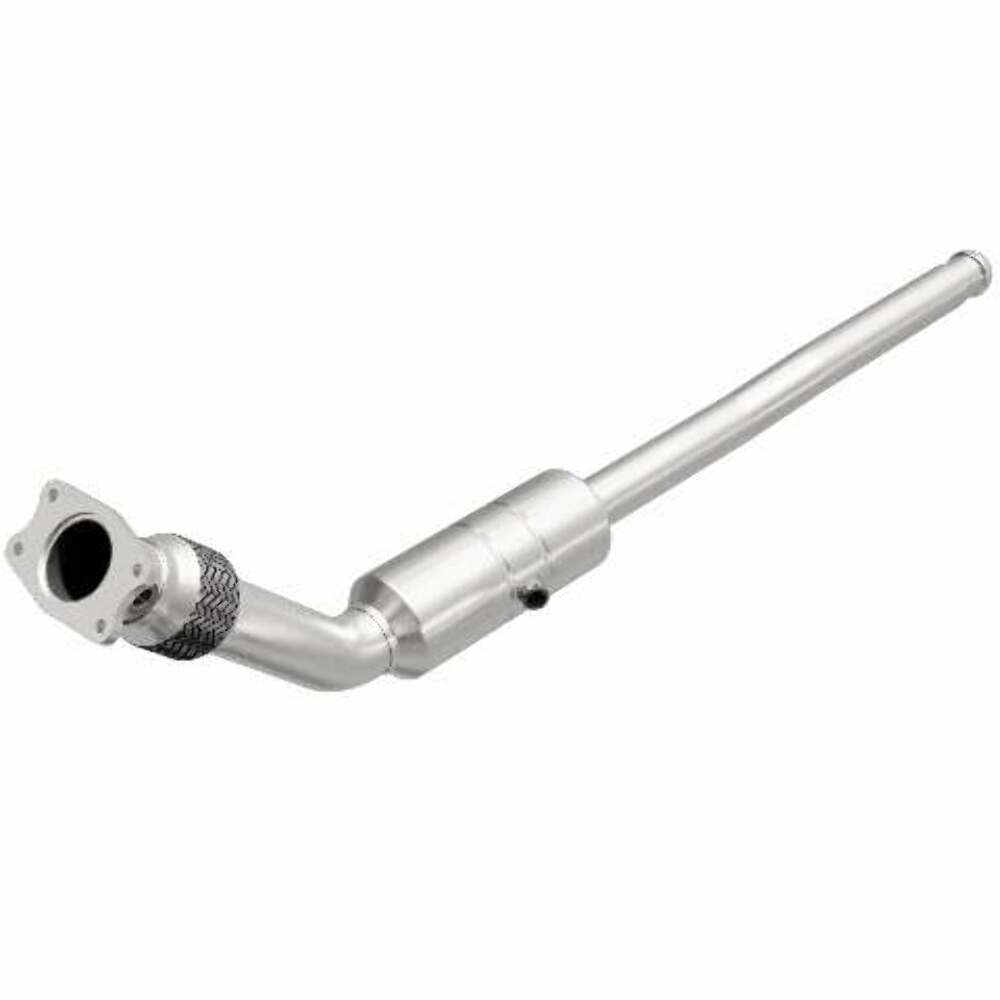 MagnaFlow direct-fit catalytic converter fits 2000 Volvo S70 and 2000 Volvo V70 and 2000 Volvo S70 2.4L stainless steel Federal EPA compliant OBDII 24299