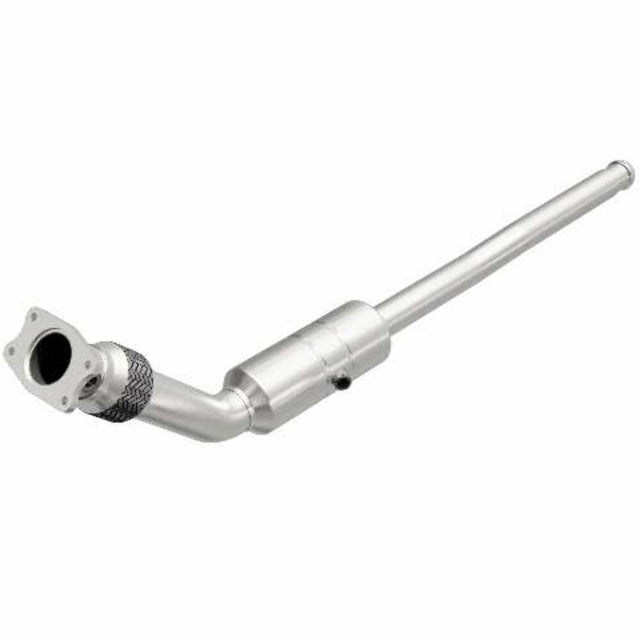 MagnaFlow direct-fit catalytic converter fits 2000 Volvo S70 and 2000 Volvo V70 and 2000 Volvo S70 2.4L stainless steel Federal EPA compliant OBDII 24299