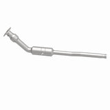 MagnaFlow direct-fit catalytic converter fits 2000 Volvo S70 and 2000 Volvo V70 and 2000 Volvo S70 2.4L stainless steel CARB compliant 4481299