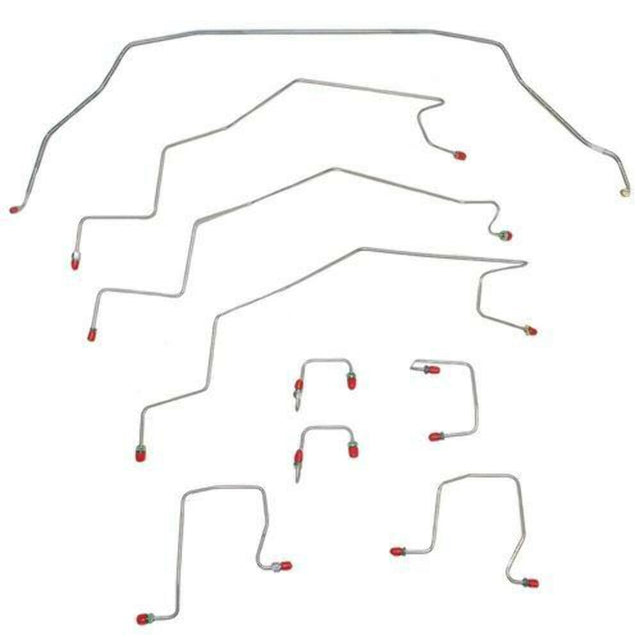 Brake Line Kit for 2001-2002 Dodge Ram 3500 ABS 4WD long bed stainless steel