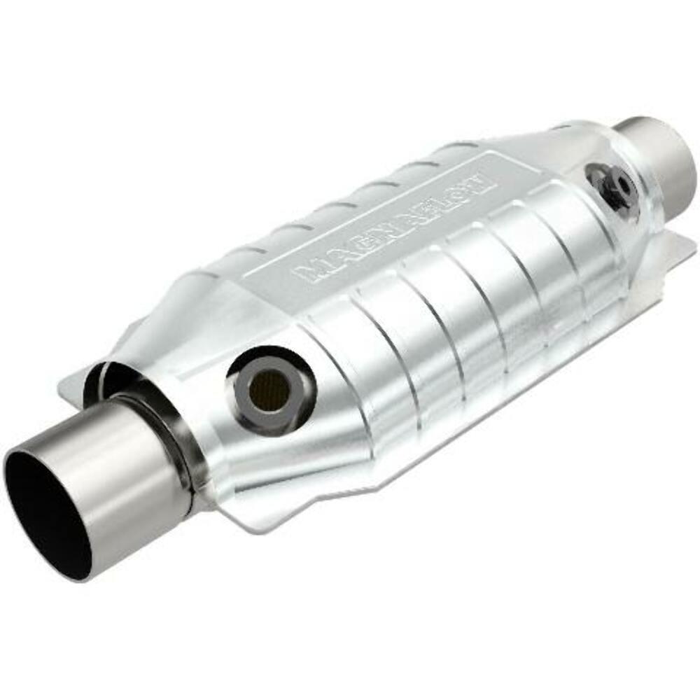 MagnaFlow universal catalytic converter 2 inch inlet/outlet stainless steel CARB compliant 441064