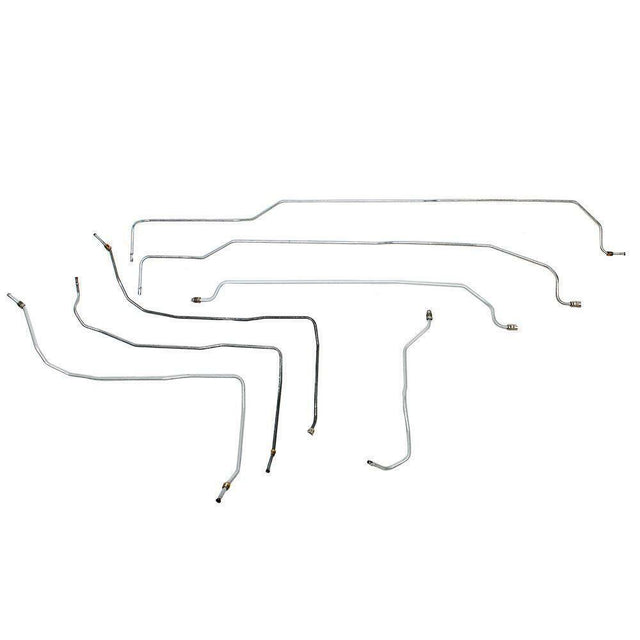 t 2001-03 Chevrolet Silverado 2500 Gas Fuel Line Crew Cab/Long Bed - TGL0104OM Fine Lines