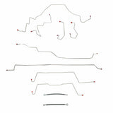 t 2001-03 Ford F-150 SVT Lightning Brake Line Kit S/S; Fine Lines CBK0122SS Fine Lines