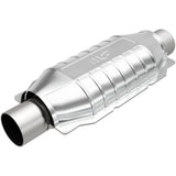 MagnaFlow universal catalytic converter 2.25 inch inlet/outlet stainless steel CARB compliant 448305