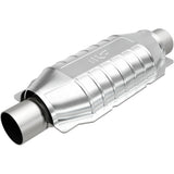 MagnaFlow universal catalytic converter 2.25 inch inlet/outlet stainless steel CARB compliant 448305