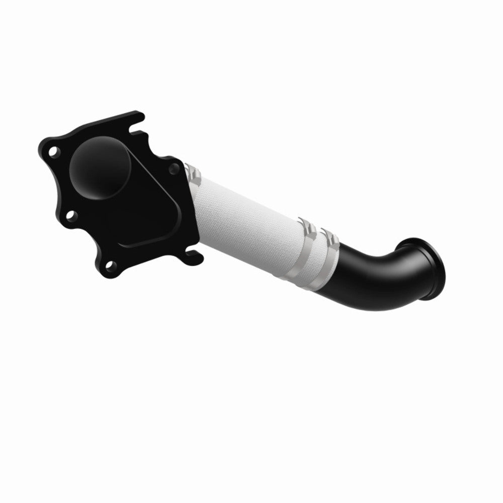 MagnaFlow exhaust downpipe for 2001-2004 Chevy Silverado 2500 stainless steel black 15398
