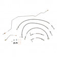 t 2001 - 2002 Dodge Ram Brake Hose Kit - HSK0052SS Fine Lines