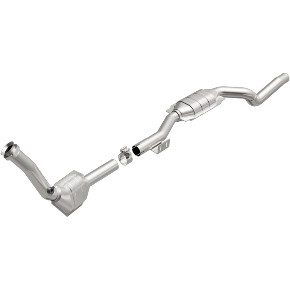 MagnaFlow direct-fit catalytic converter for 2001-2002 Mercedes-Benz passenger side stainless steel CARB compliant OBDII 49866