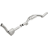 MagnaFlow direct-fit catalytic converter for 2001-2002 Mercedes-Benz passenger side stainless steel CARB compliant OBDII 49866