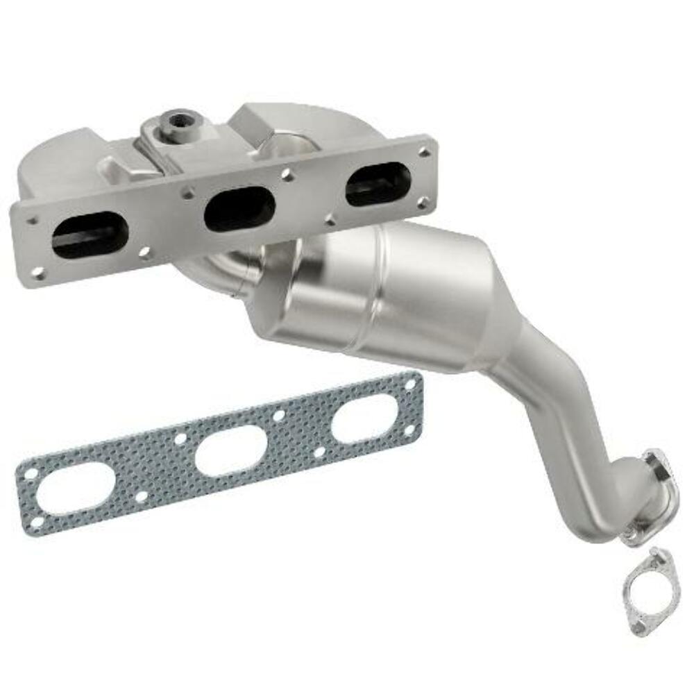MagnaFlow direct-fit catalytic converter for 2001-2003 BMW stainless steel CARB compliant OBDII 49772