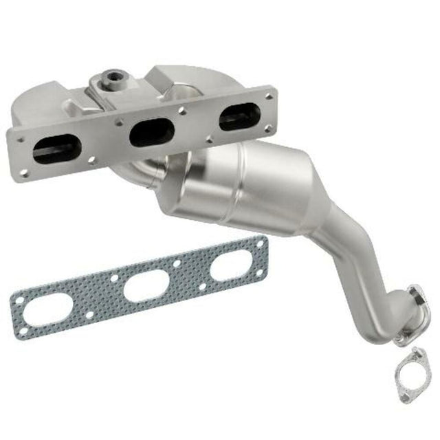 MagnaFlow direct-fit catalytic converter for 2001-2003 BMW stainless steel CARB compliant OBDII 49772