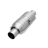 MagnaFlow universal catalytic converter 2.25 inch inlet/outlet stainless steel CARB compliant 451255