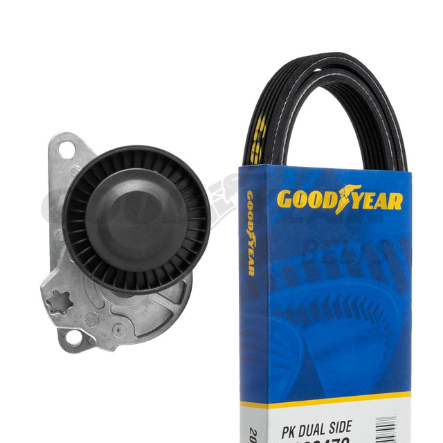 t 2001-2004 Volvo C70 Serpentine Belt Drive Component Kit Goodyear 3124 Good Year Belts