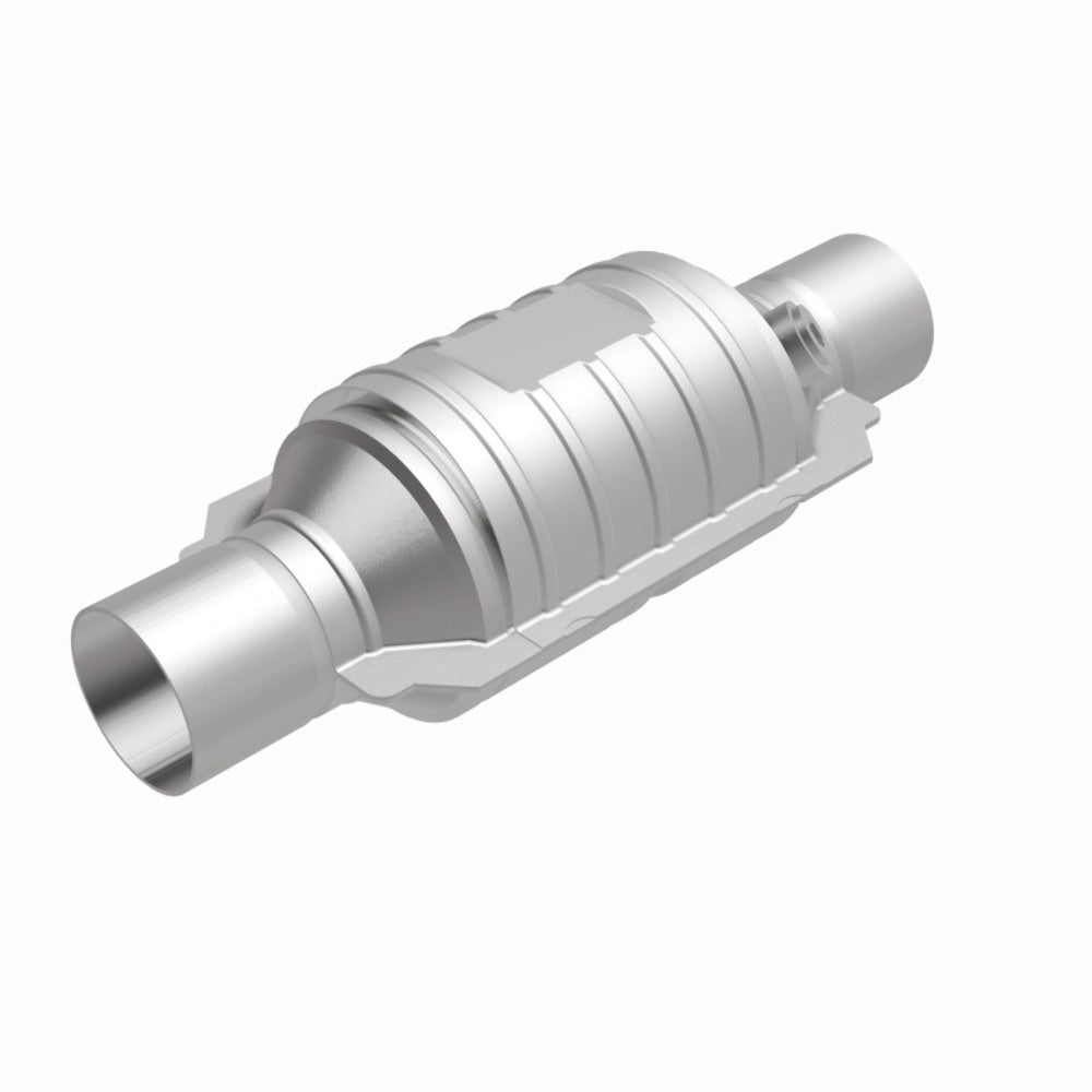 MagnaFlow universal catalytic converter 2.5 inch inlet/outlet stainless steel Federal EPA compliant OBDII 51236