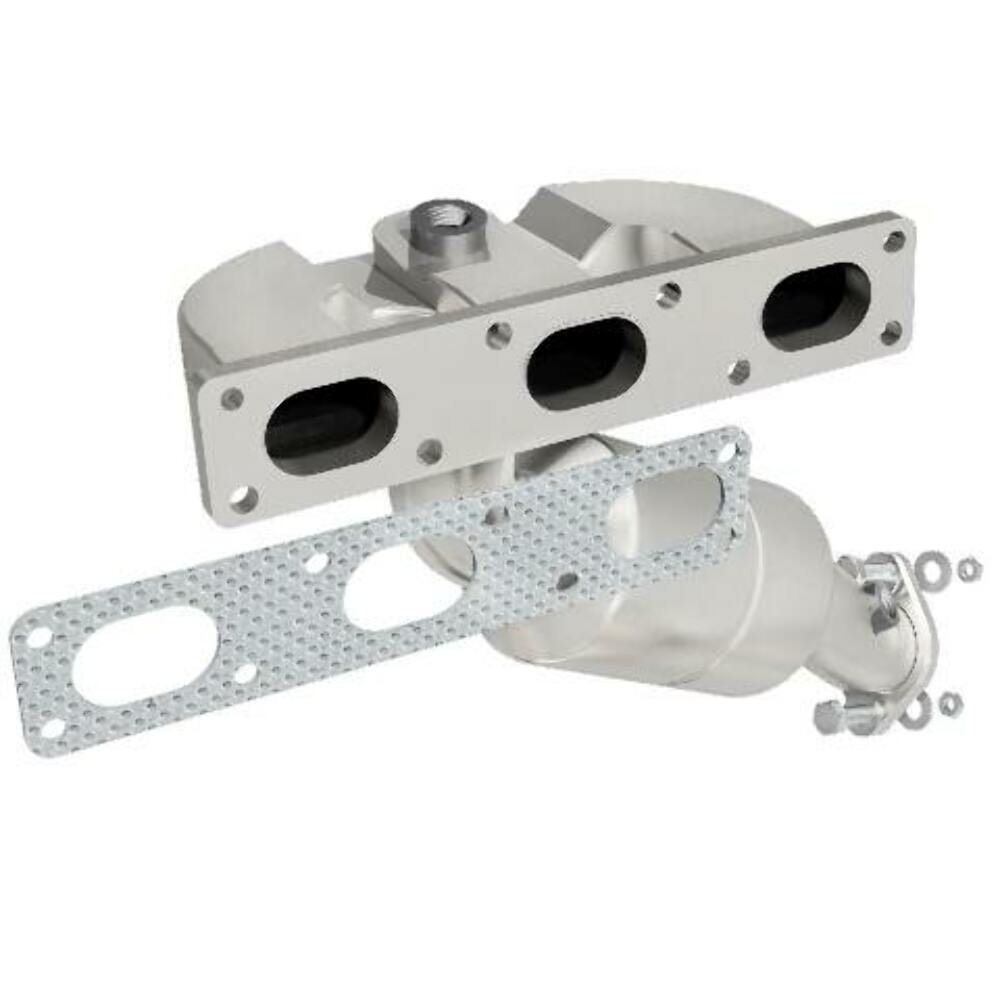 MagnaFlow direct-fit catalytic converter for 2001-2005 BMW stainless steel CARB compliant 452288