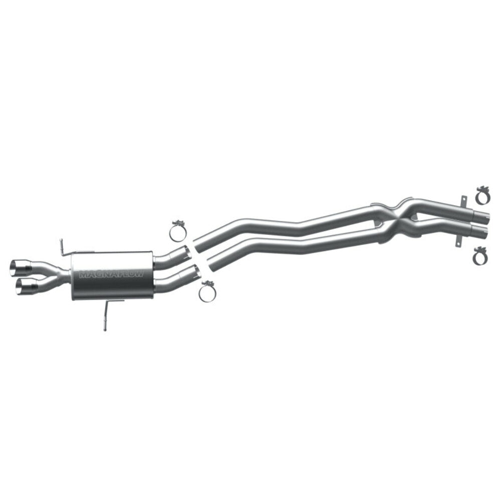 MagnaFlow cat-back exhaust system for 2001-2005 BMW stainless steel polished 16748