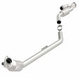 MagnaFlow direct-fit catalytic converter for 2001-2005 Mercedes-Benz driver side stainless steel CARB compliant 49805