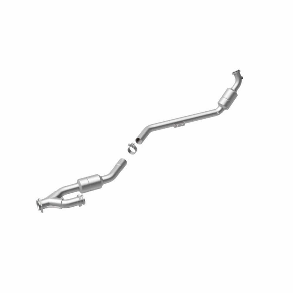 MagnaFlow direct-fit catalytic converter for 2001-2005 Mercedes-Benz driver side stainless steel CARB compliant 49805