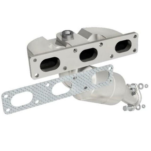 MagnaFlow direct-fit catalytic converter for 2001-2006 BMW stainless steel CARB compliant OBDII 49759