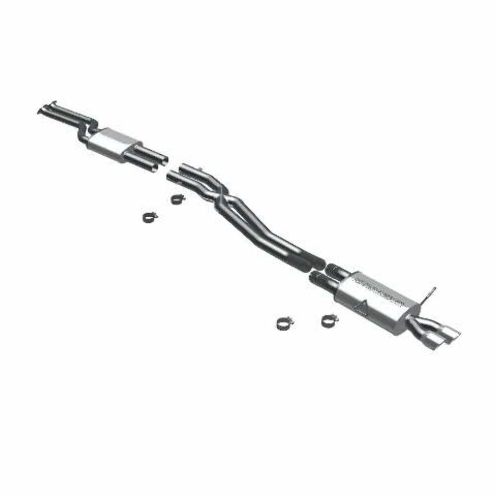 MagnaFlow cat-back exhaust system for 2001-2006 BMW stainless steel polished 16533