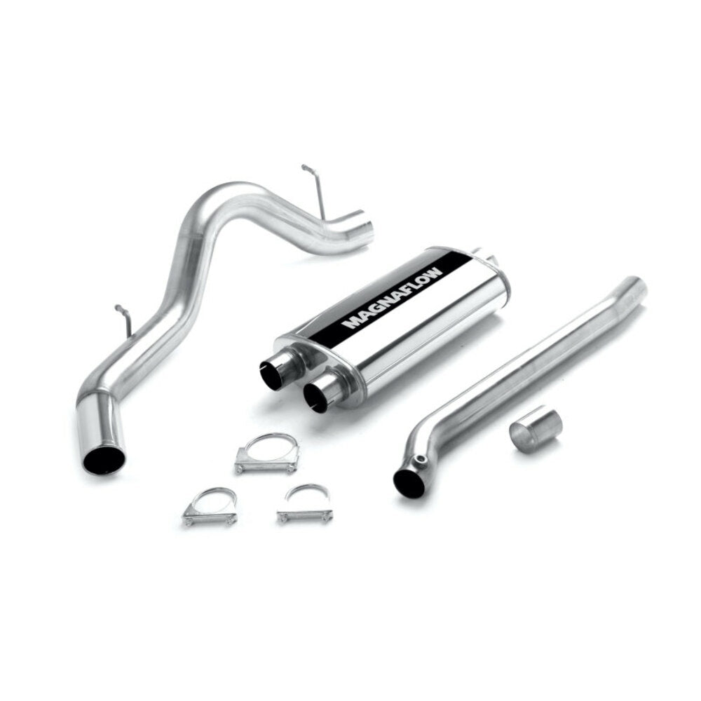 MagnaFlow cat-back exhaust system for 2001-2006 Chevy polished 15716
