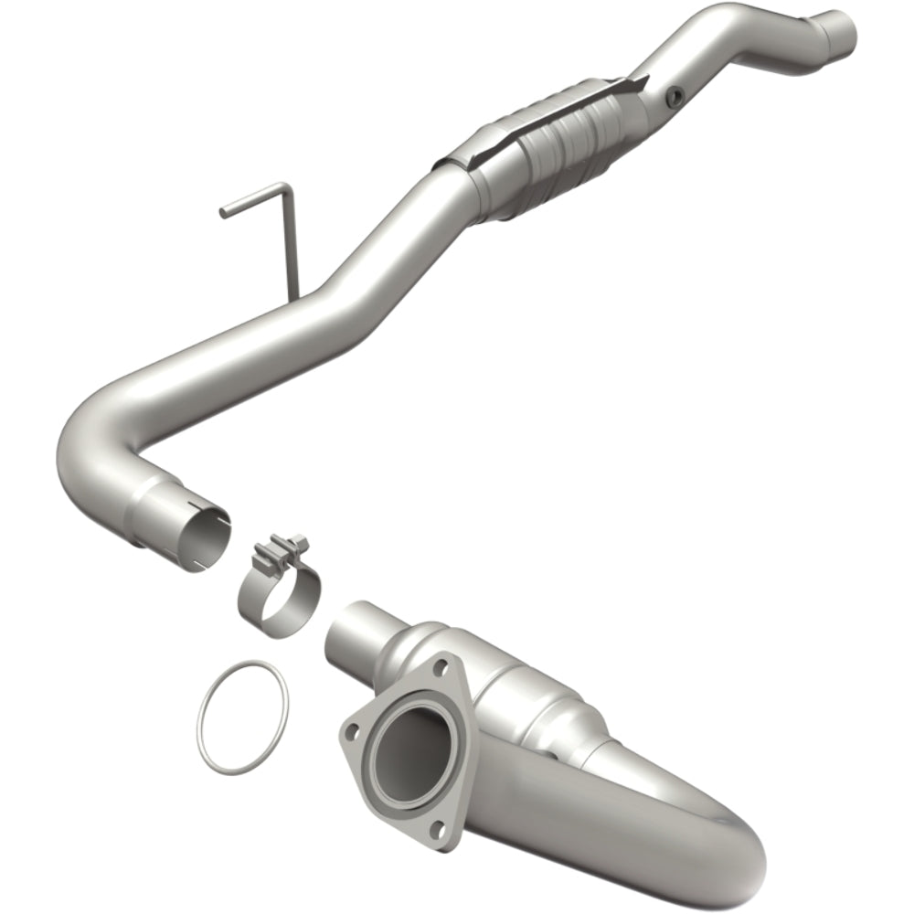 MagnaFlow direct-fit catalytic converter for 2001-2006 Chevy Silverado 1500 driver side stainless steel CARB compliant 49667